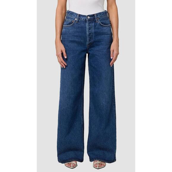AGOLDE Denim - NEW AGOLDE dame straight-leg jean no cuff in enamour